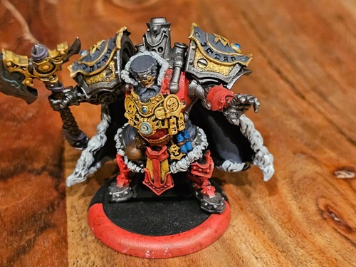 Hordas Warmachine Khador Greylord Forge Seer Metal/Plástico Bien Pintado MC190 - Imagen 15 de 24