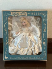 Vintage Bridal Lady Alice By The Admiration Toy Co The Bride Sleep Eyes 9'' Doll