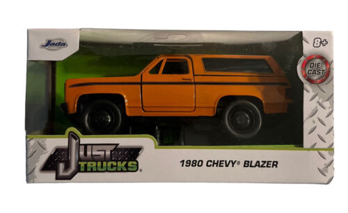 Jada 1980 Chevrolet Blazer ~ Orange  ~ Die Cast Metal 1:32 ~ Just Trucks - 第 1/8 張圖片