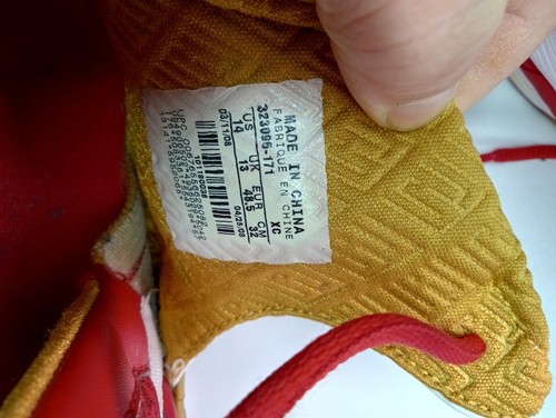 Nike Air Jordan Olympia 2008 Herren Größe 14 Metallic Gold Varsity Red - Bild 7 von 14