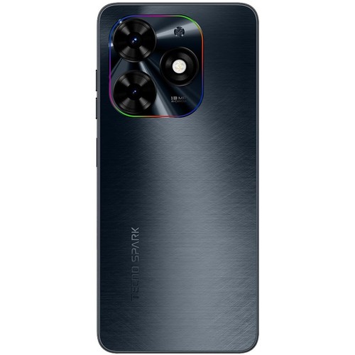 TECNO Spark Go 2024, Dual SIM-Octa Core 1.6 GHz, 64 GB + 3 GB RAM, LTE, Black - Afbeelding 3 van 6