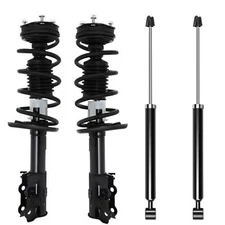 4x Fits 2010-2013 Ford Fiesta Front Complete Strut &Rear Shock Absorber w/Mount