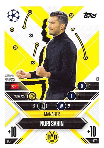 Match Attax Extra 2024/25 UCC Champions League Basiskarten Zahlen #1 - #180 - Bild 132 von 181