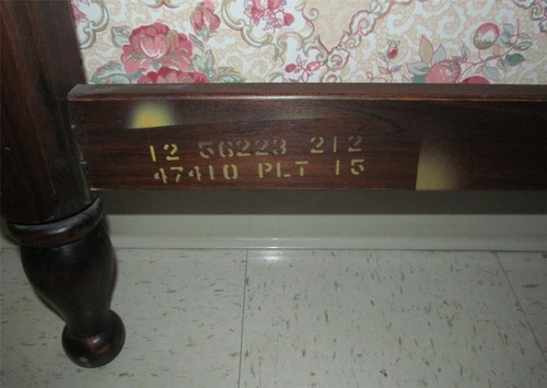 Ethan Allen Twin Spindle Headboard Antiqued Old Tavern Pine 12 5622 - Picture 12 of 12