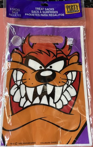 SERVES 16 Vintage Party Express TAZ Tazmanian Devil Party Plates/Sacks/Napkins - Picture 10 of 11