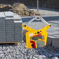 280kg/617lbs Heavy Duty Stone Lifter Lift Clamp Stone Lifting Clamp Jaw 6-18cm