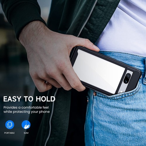 Coque pour Google Pixel 7A Antichoc avec Protège-écran Full Body Protection E... - Photo 7 sur 7