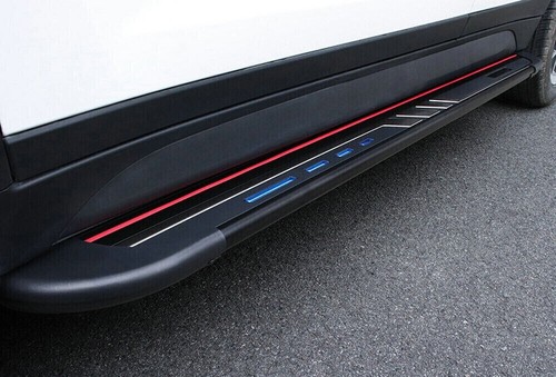 2PCS Running Boards Side Step Nerf Bars Fits for Honda Ridgeline 2017-2024 - Picture 6 of 11