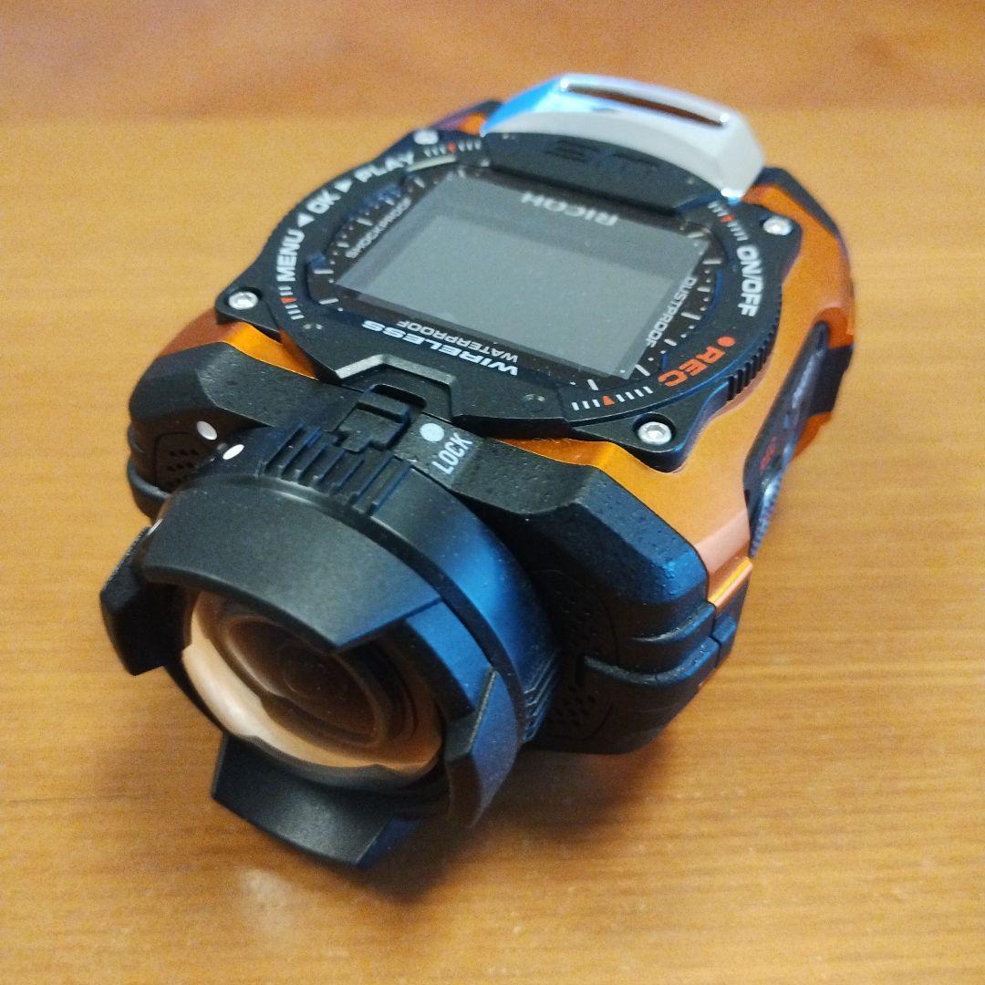 RICOH Waterproof Action Camera WG-M1 Orange WG-M1 OR 08286