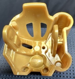 Lego Bionicle Replacement Part For Set 19064 Kanohi Mask of Ice Pearl Gold 70788