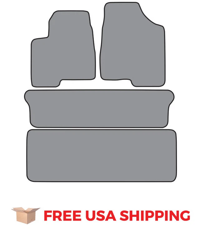 FITS 1997-2005 Chevrolet Venture Floor Mat 4pc Cutpile Foto 2 de 4