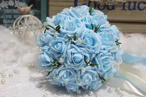 Bridal Bouquet Wedding Flower Wedding Bouquet Holding Flowers - Picture 18 of 38