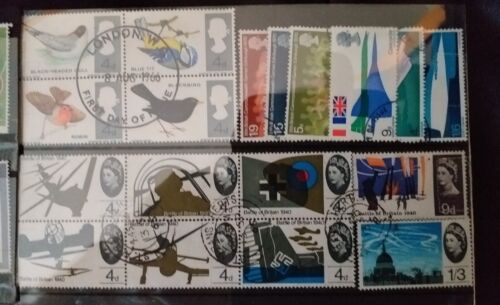 20 GB Used full good clean stamp sets off FDC's see scans & script for details3 - Picture 3 of 6