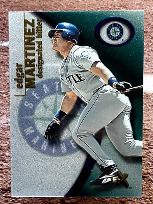 Edgar Martinez 2001 Fleer E-X #47 Seattle Mariners