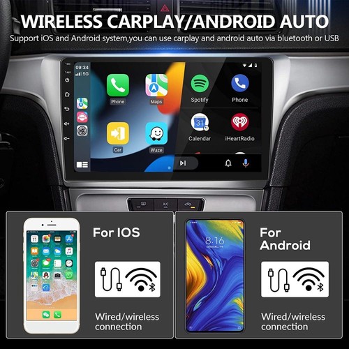 Android Apple Carplay Car Stereo Radio For Nissan Juke 2011-2016 GPS Navi WIFI - Foto 4 di 12