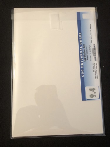 SUBMARINER 49 CGC 9.4 OFF WHITE TO WHITE PAGES PICTURE FRAME MODOK DRDOOM 72 FG - Picture 15 of 15