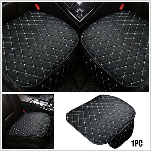 Black Car Interior Accessories Front Protector Cover Seat Pad Cushion Chair Mat - Picture 12 of 15