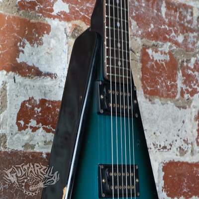 Aria Pro II XX Deluxe V 1982 Blue Black Sunburst MIJ Japan