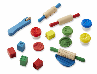 Melissa & Doug 50833 Form Modell & Form Spiel Ton & Holzwerkzeuge - Menge 1 - Bild 2 von 2