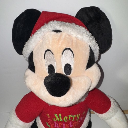 Disney DanDee Collector's Choice Frohe Weihnachten Mickey Mouse 21 Zoll Plüsch Weihnachtsmann - Bild 2 von 11