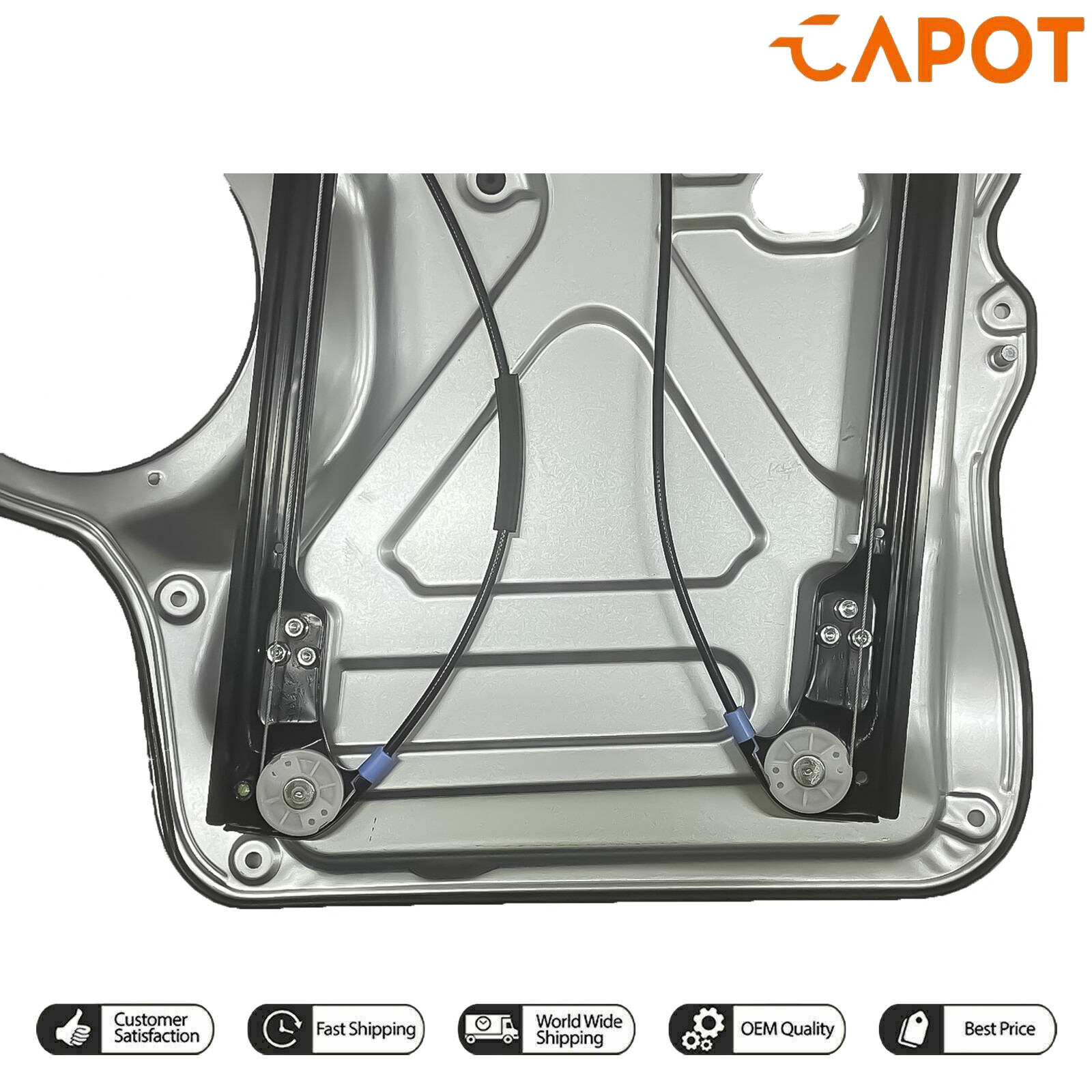 For VW Transporter T5 Window Regulator Front Left and Right (20032015