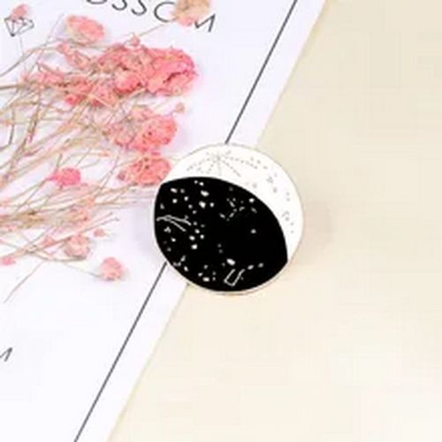 Sun Moon Star Shape Brooches Women Men Fashion Garments Accessories Pins Brooch - Picture 4 of 17