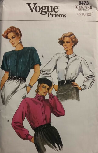 VOGUE Vintage Sewing Patterns 70's & 80's Blouses Pants Jackets -U Pick! Lot #5 - Picture 9 of 60