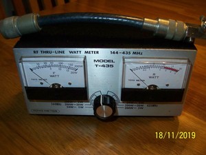 Watt-Meter-High-Performance-2m-70cm-Power-Toyo-Meter-200-Watt-50Ohm-T-435