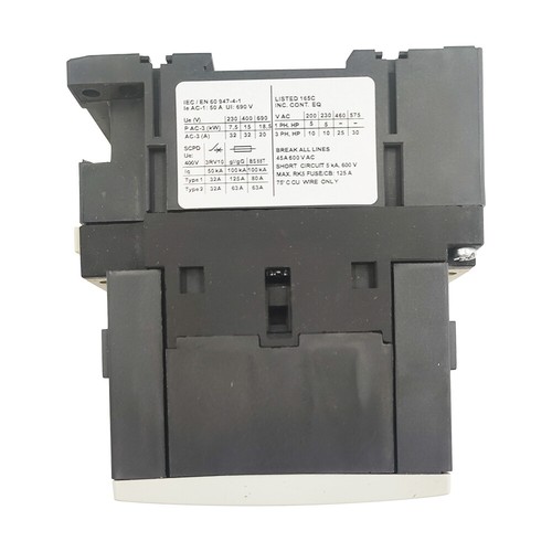 AC 3RT1034-1AK61 Contactor 120V coil 32A replace Siemens Contactor 3RT1034-1AK60 - 第 3/6 張圖片