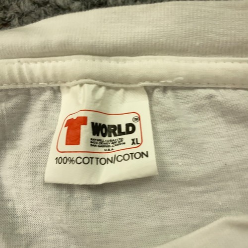 Camiseta De Colección Los Ángeles California Para Hombres XL Blanca Letras Abullonadas 3D Playa Surf LA - Imagen 4 de 7