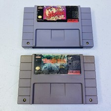 Taz-Mania Super Nintendo Video Game Cartridge SNES & The Jungle Book