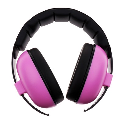 Kids Hearing Protection Ear Muffs Adjustable Headband Ear Defenders Pink