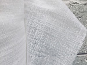 Weiß Inbetween Voile Tüll Organza Stoff Sheer Vorhang Netz 300cm Extra Breit