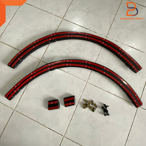 BLANCO 058 6 PIEZAS Guardabarros Arcos de Rueda para Toyota Hiace Commuter H200 05-19 - Imagen 6 de 12