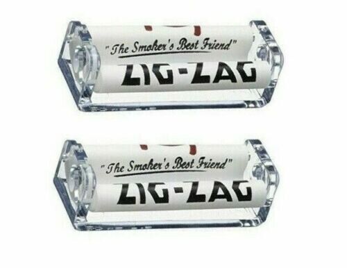 new 2 x Zig Zag Hand Cigarette Tobacco Rolling Machine New Zigzag DK5 - Picture 1 of 3