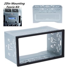 Installation Frame Trim Double 2 Din Car Stereo Radio Player Mounting Dash Kit