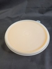 Tupperware 6" Bold Yellow 155 w/Lid 227. Pre-owned. See pics