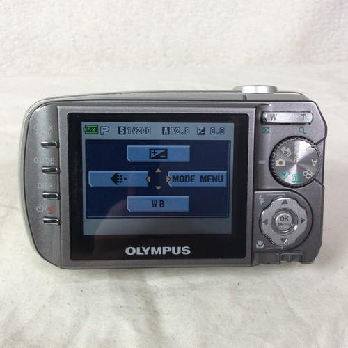 Olympus Digital Camera Mju 800 8.0MP Silver - FULLY WORKING - Picture 20 of 24