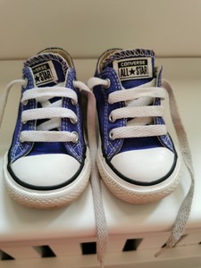 infant purple converse