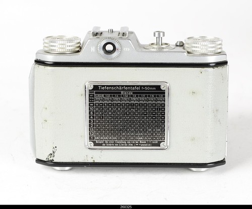 Welta Welti Ic 24x36 Gray Camera Zeiss Tessar 2,8/50 w/Box Manual - Picture 5 of 11