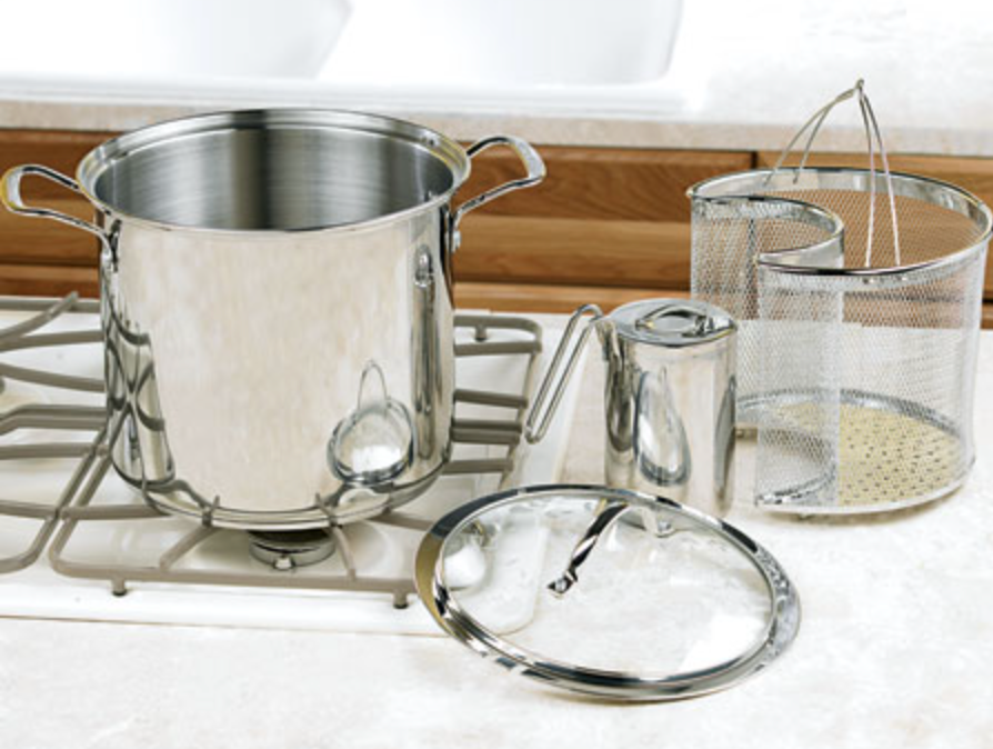 Princess House Stainless Steel 10-Qt. All-in-One Pasta Cooker 6379