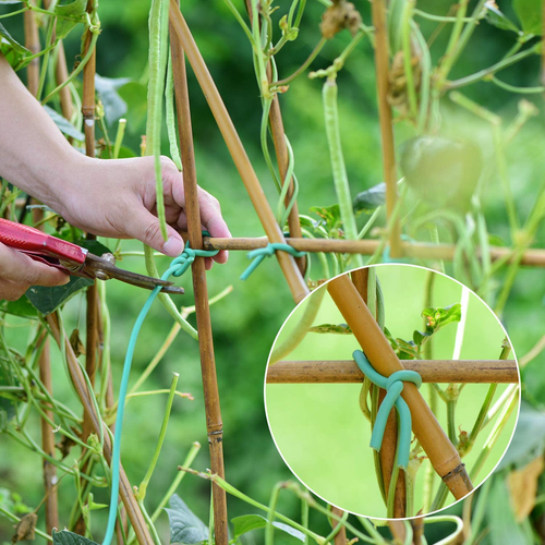 Soft Plant Tie, Garden Wire Tie for Plants Heavy Duty Reusable Plant Twist Ties - Picture 6 of 12