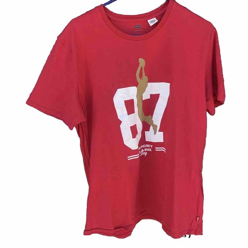 Levi's Stadium San Francisco 49ers Dwight Clark Day T-Shirt #87 Adult XL - 第 1/4 張圖片