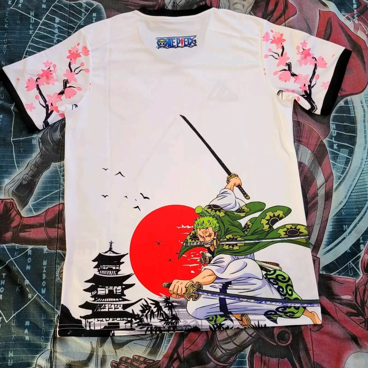 ONE PIECE ユニフォーム Japan Soccer Jersey Anime One Piece Luffy Special Concept