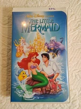 Disney The Little Mermaid VHS Movie In Clamshell Case The Classics Edition, Used