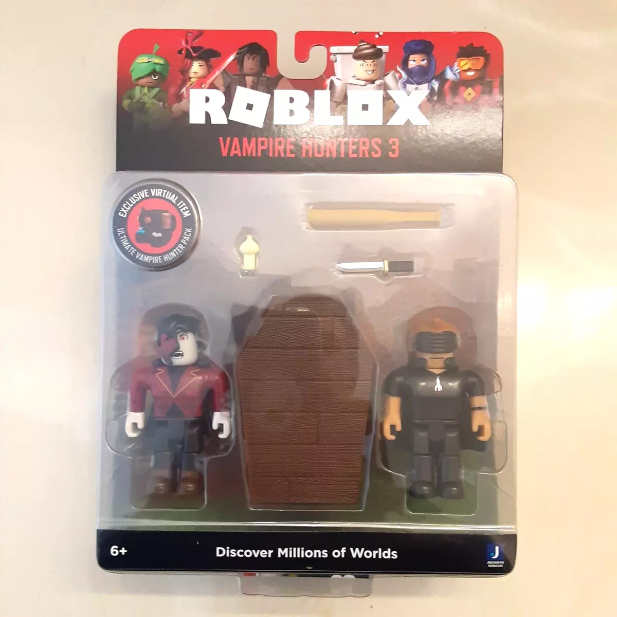 Roblox Action Collection - Vampire Hunter 3 Game Pack [Includes Exclusive  Virtual Item]