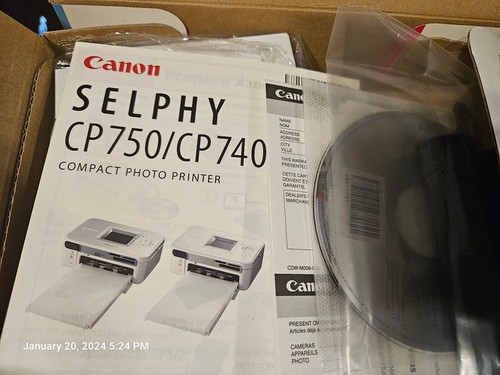 Canon SELPHY CP740 Digital Photo Inkjet Printer - Picture 7 of 10
