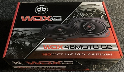 DB DRIVE WDX46MOTO-G2 4X6 2-WEGE LAUTSPRECHER 150 WATT SPITZE/55 WATT RMS IP52 - Bild 12 von 13