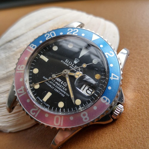Vintage 1959/60 505K Serial Rolex PCG GMT 1675 w/Fuchsia Insert,1560 Mvmt 'READ' - Picture 4 of 16