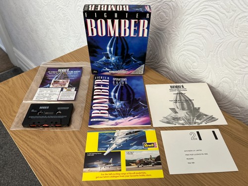 Activision Fighter Bomber Commodore 64 - Boxed Working -👽👾Retro Gift Idea👾👽 - Afbeelding 7 van 24
